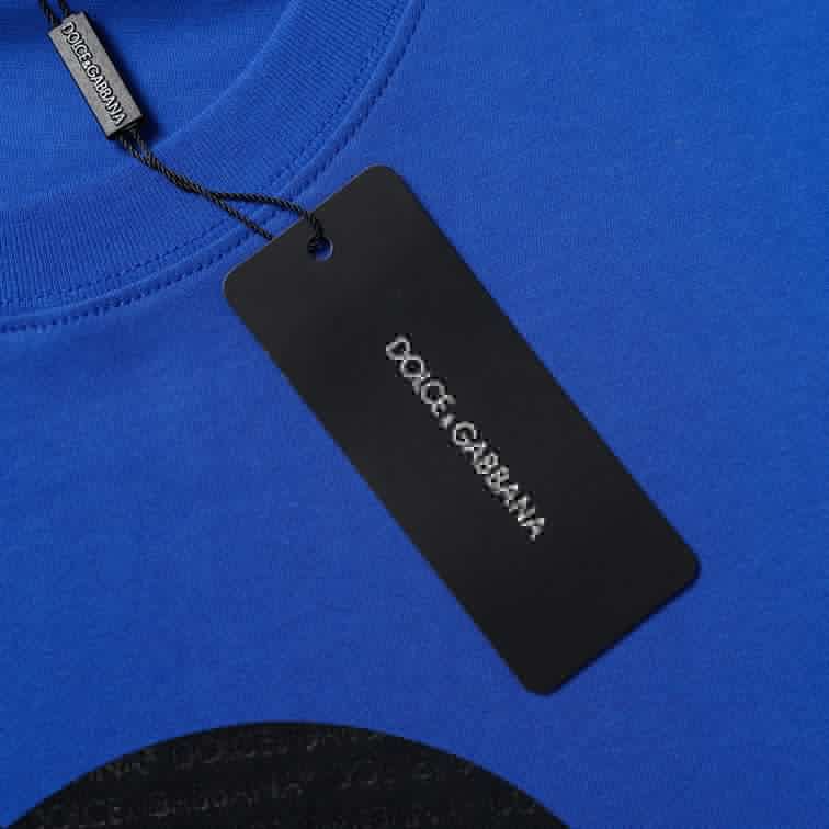 DOLCE & GABBANA COTTON T-SHIRT WITH DG MILANO PRINT - DT011