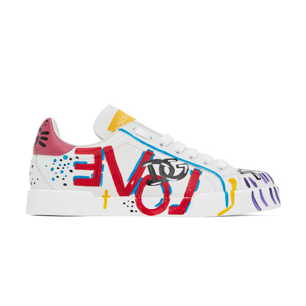 DOLCE & GABBANA LIMITED EDITION PORTOFINO GRAFFITI SNEAKERS – DG020