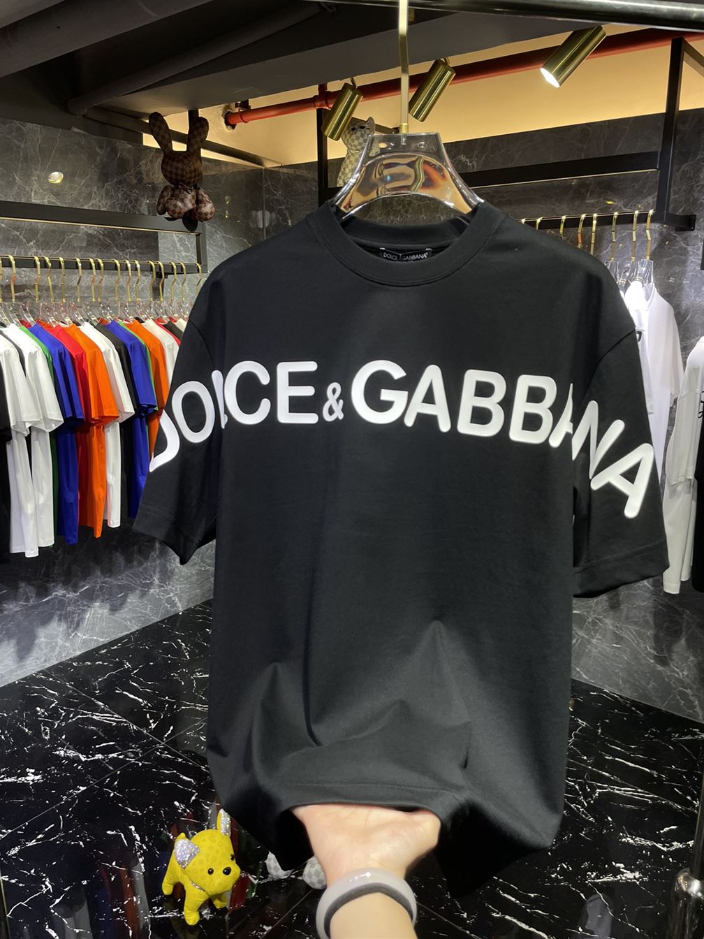 DOLCE & GABBANA ROUND-NECK T-SHIRT - DT008