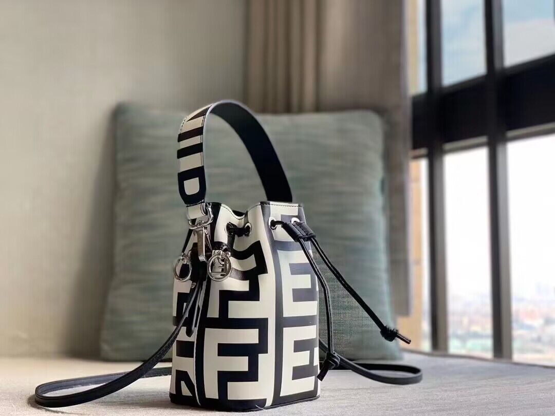 FENDI MON TRESOR TWO TONE LEATHER