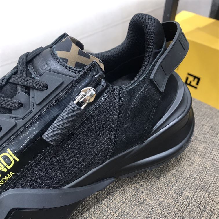 FENDY FLOW MULTICOLOUR NYLON LOW-TOP - FDS011