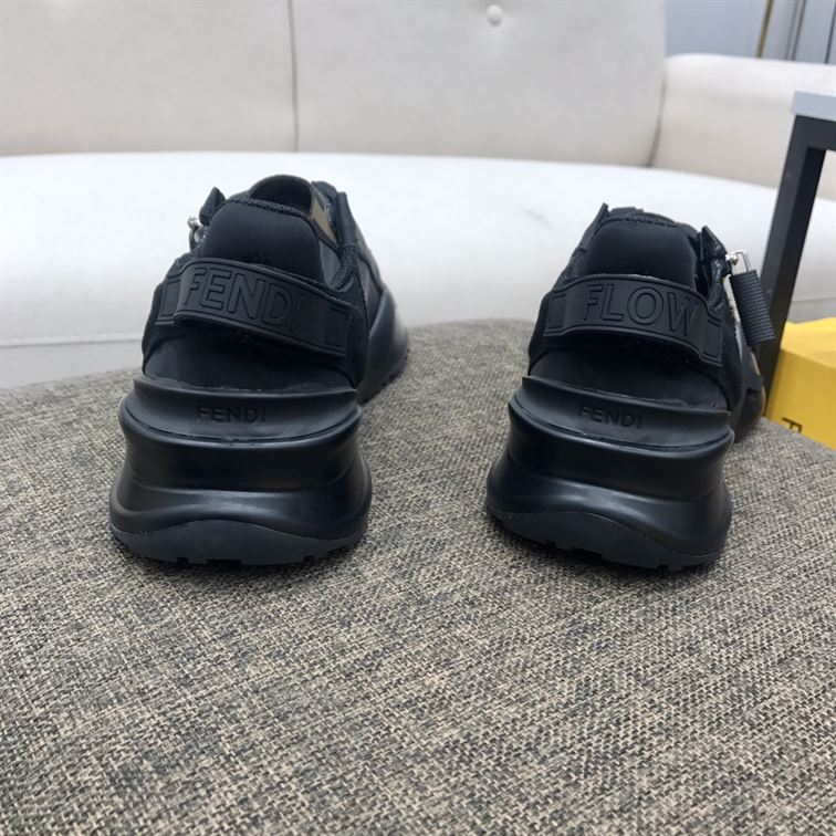 FENDY FLOW MULTICOLOUR NYLON LOW-TOP - FDS011