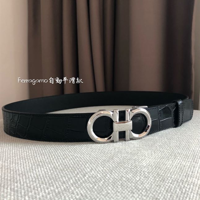 FERRAGAMO REVERSIBLE AND ADJUSTABLE GANCINI BELT - FB004