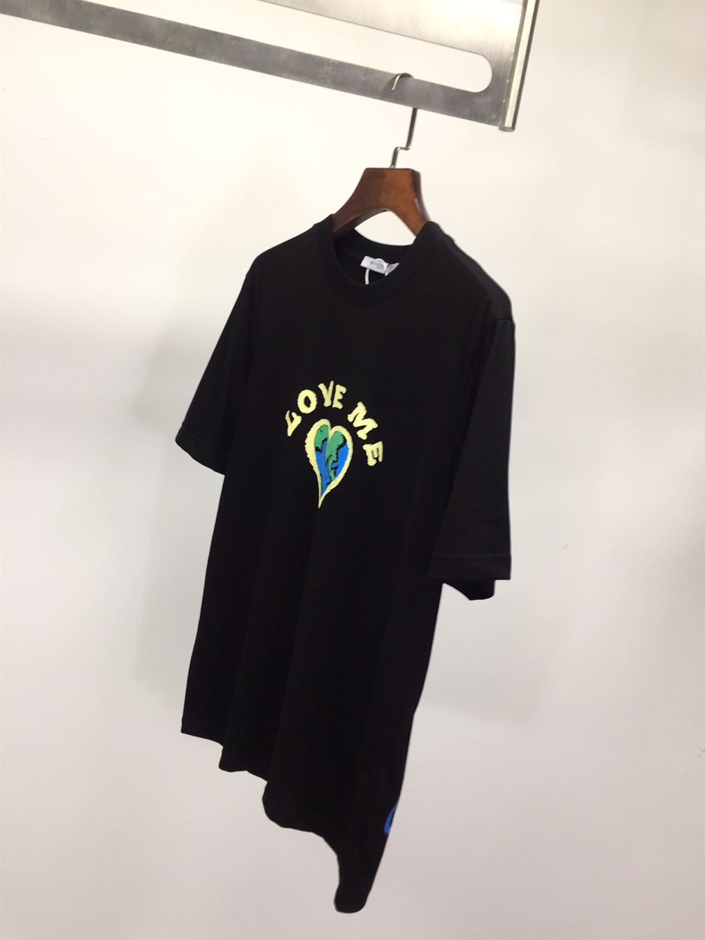 GIVENCHY LOVE ME PRINTED COTTON-JERSEY T-SHIRT - GTS010