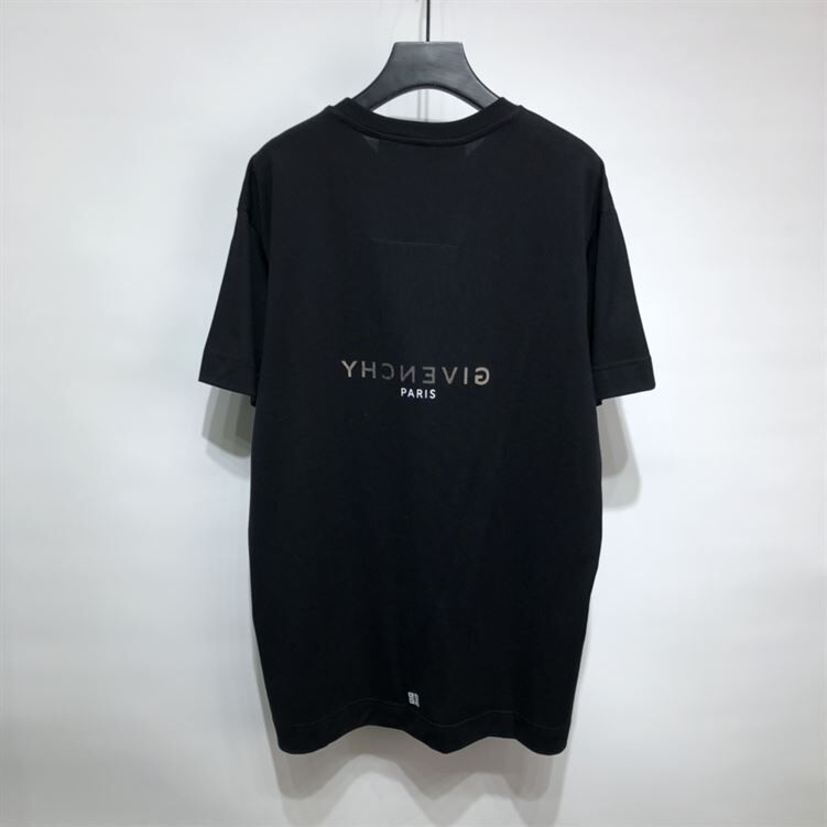GIVENCHY REVERSE OVERSIZED T-SHIRT IN BLACK - GTS008