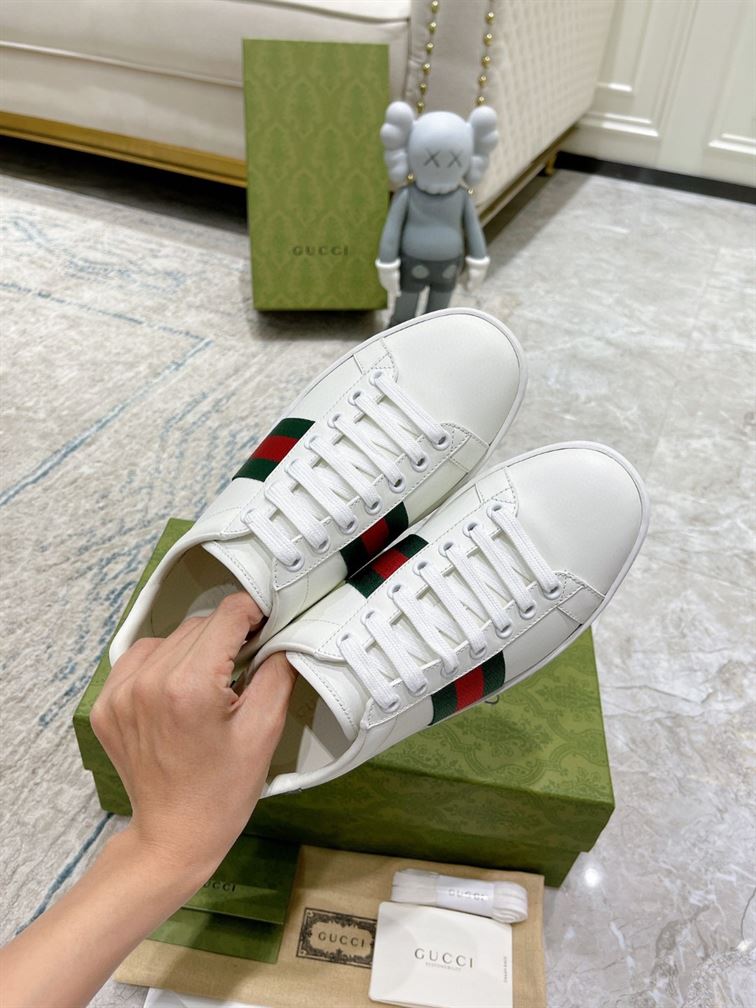 GUCCI ACE LEATHER SNEAKER - GCC089