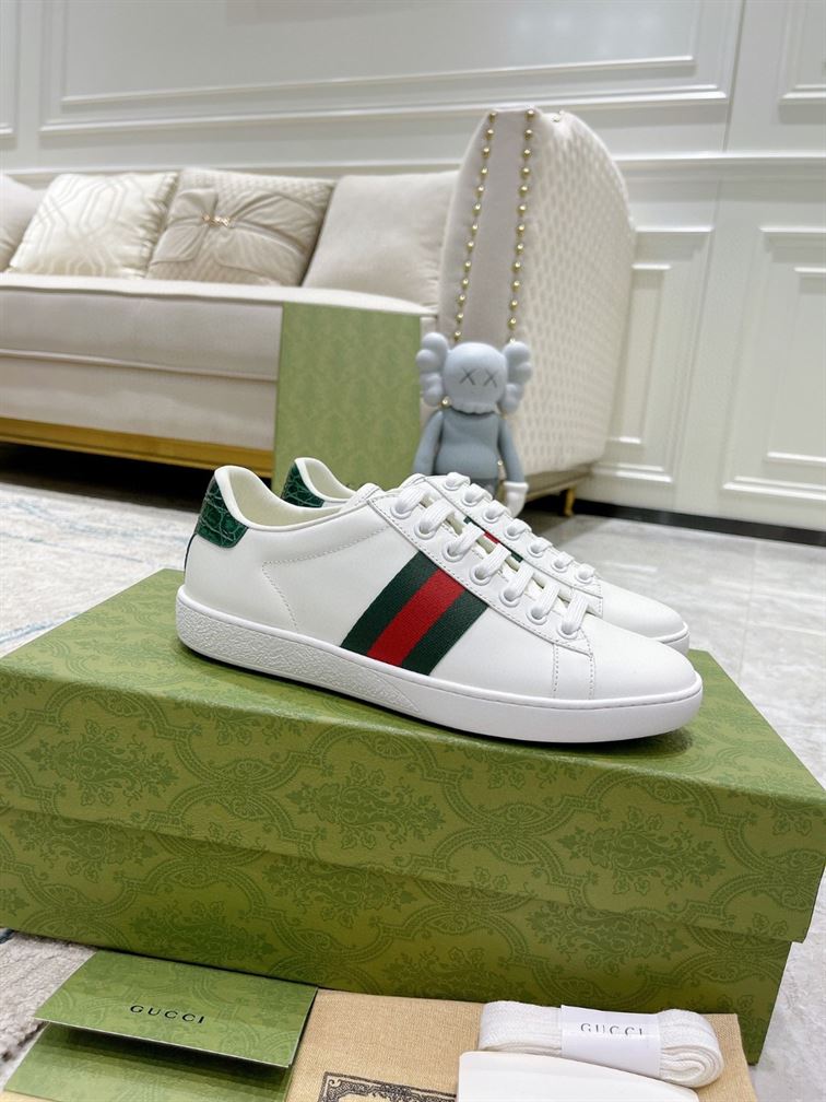 GUCCI ACE LEATHER SNEAKER - GCC089