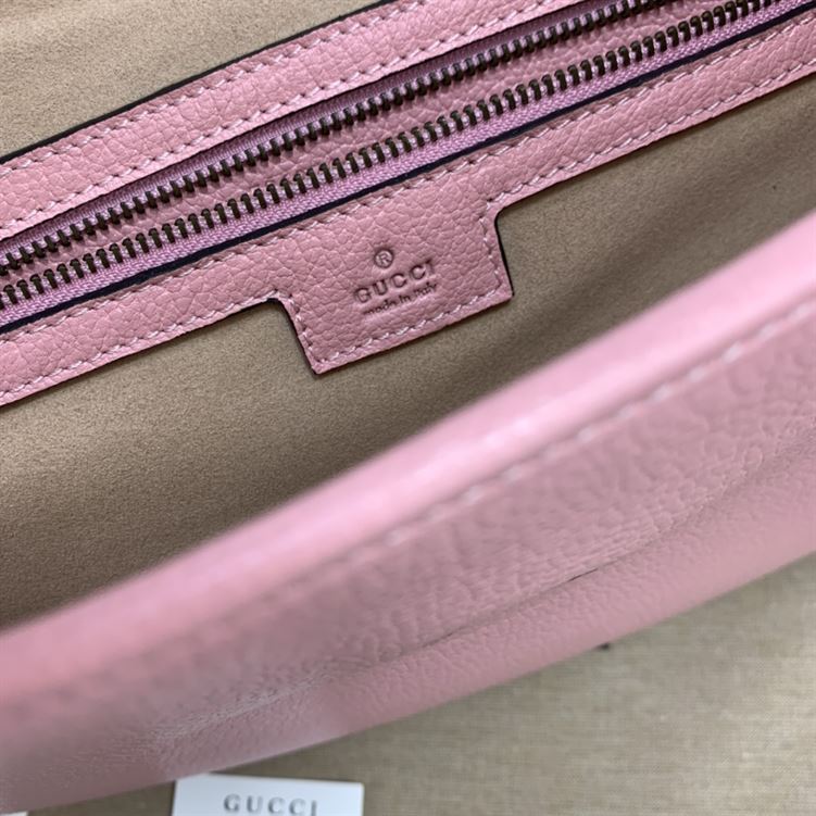 GUCCI APHRODITE MEDIUM SHOULDER BAG IN LIGHT PINK