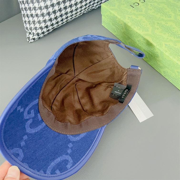 GUCCI BASEBALL BLUE HAT