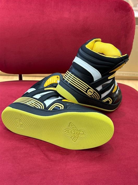 GUCCI BASKET HIGH-TOP SNEAKERS - GCC080