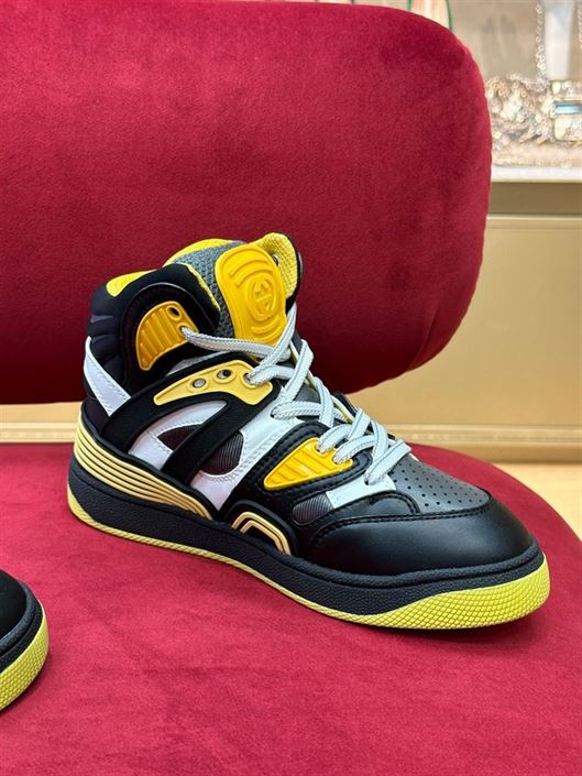 GUCCI BASKET HIGH-TOP SNEAKERS - GCC080