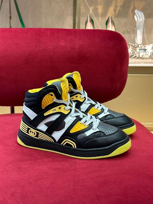 GUCCI BASKET HIGH-TOP SNEAKERS - GCC080