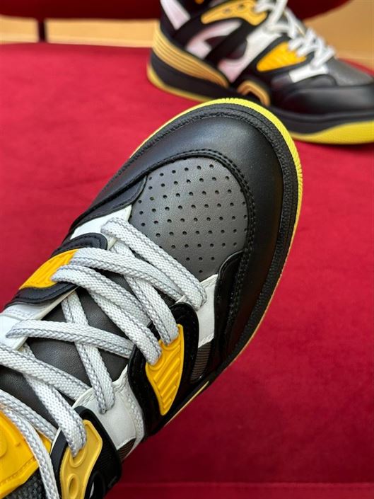 GUCCI BASKET HIGH-TOP SNEAKERS - GCC080