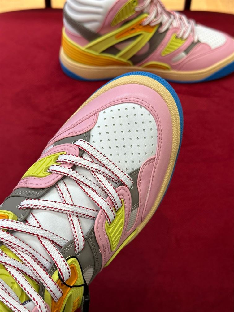 GUCCI BASKET HIGH-TOP SNEAKERS - GCC081