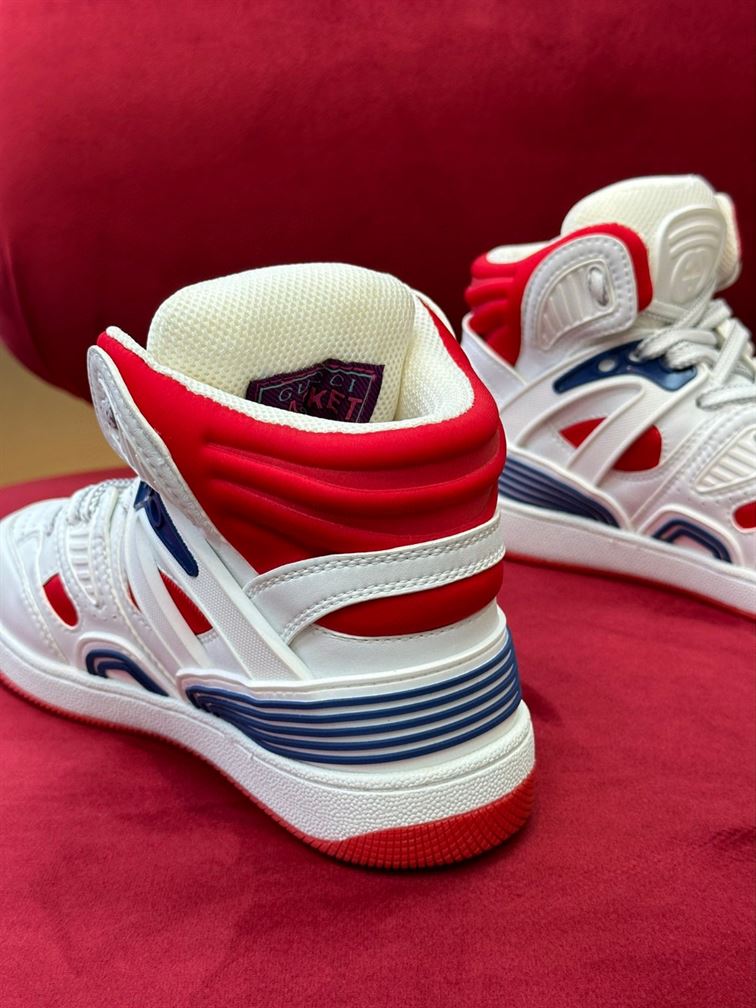 GUCCI BASKET HIGH-TOP SNEAKERS - GCC085