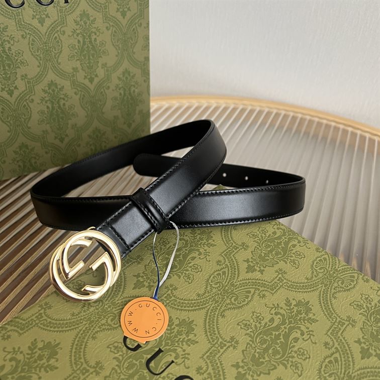 GUCCI BLONDIE BELT BLACK - GB047