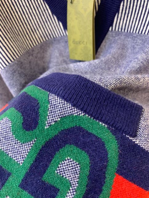 GUCCI BLUE CARDIGAN BUTTONS - GCK026