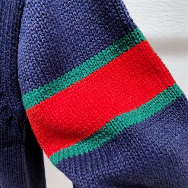 GUCCI CABLE KNIT CARDIGAN - GCK028