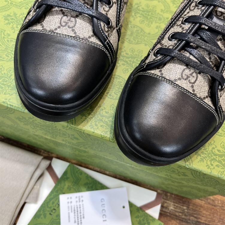 GUCCI CALIFORNIA GG PU FABRIC LOW-TOP SNEAKER - GCC054