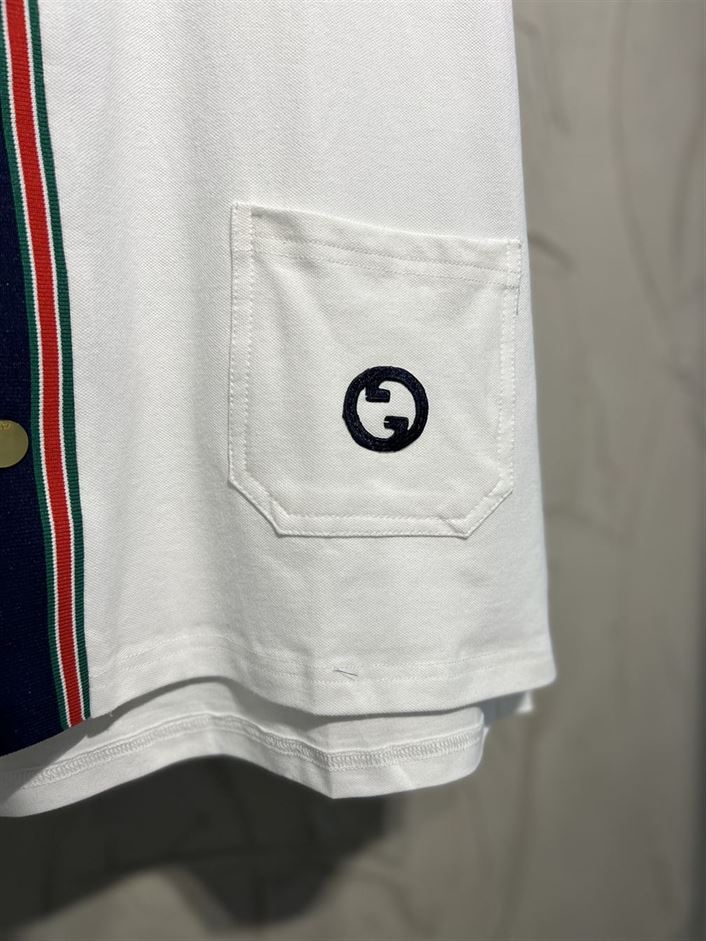 GUCCI COTTON JERSEY POLO SHIRT - GGS047