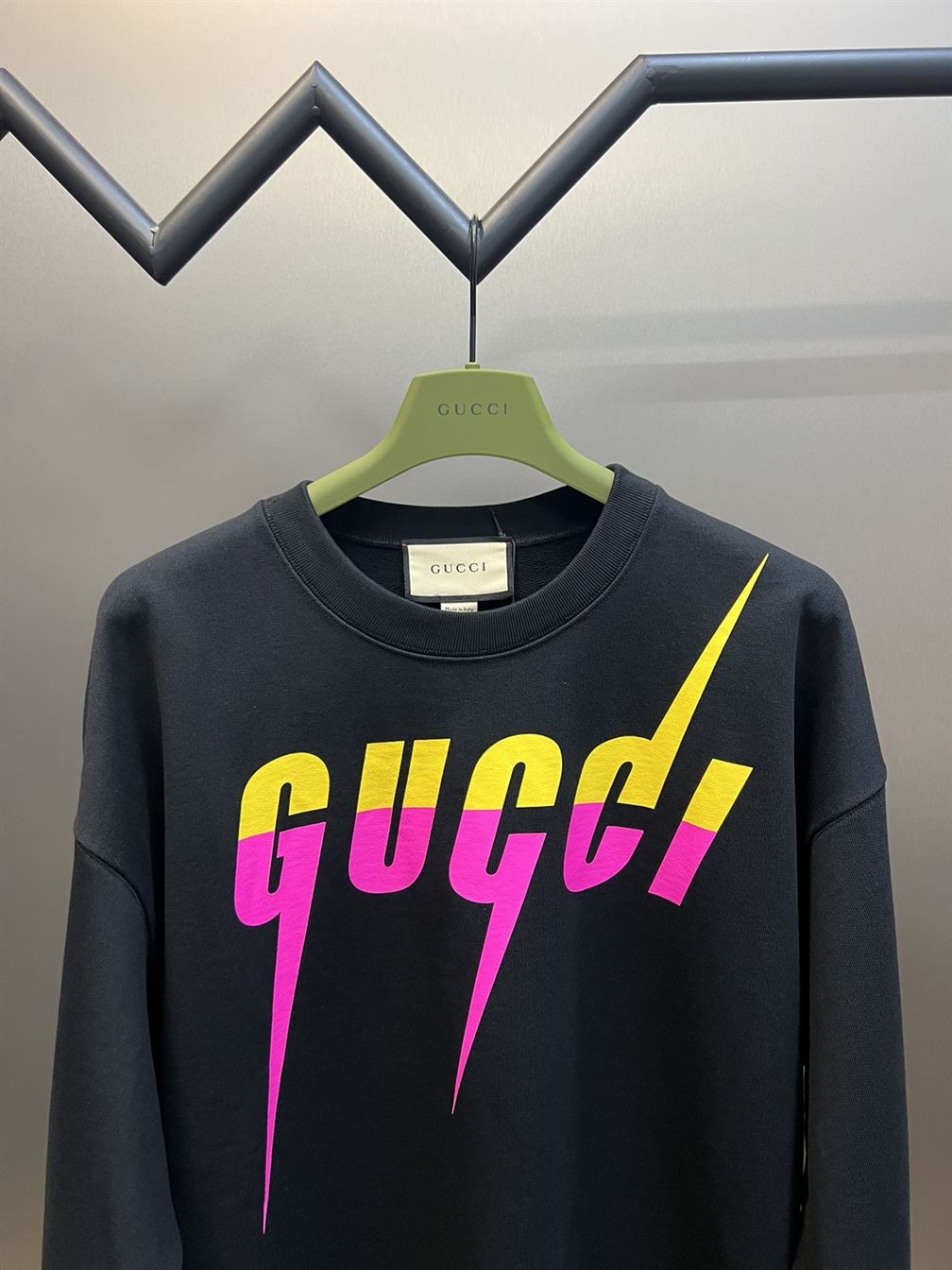 GUCCI COTTON JERSEY PRINTED SWEATSHIRT - GCK025