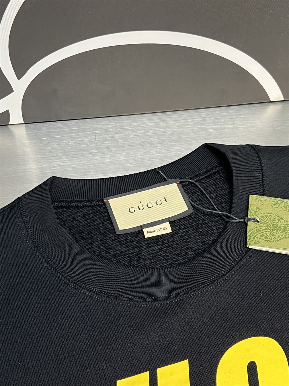 GUCCI COTTON JERSEY PRINTED SWEATSHIRT - GCK025