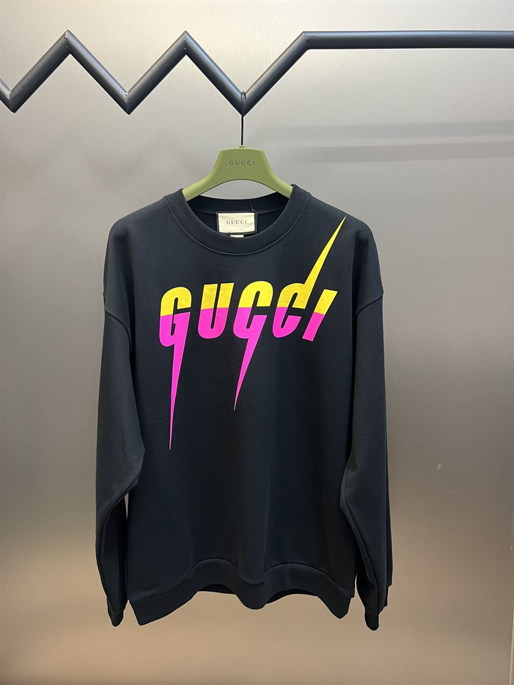 GUCCI COTTON JERSEY PRINTED SWEATSHIRT - GCK025