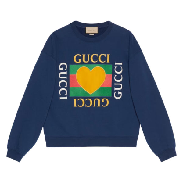 GUCCI COTTON JERSEY SWEATSHIRT - GCK022