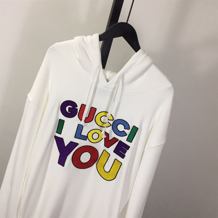 GUCCI COTTON JERSEY SWEATSHIRT WITH PRINT - GCK031