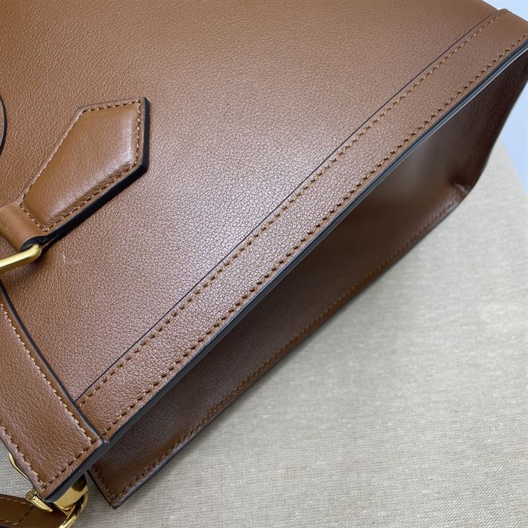 GUCCI DIANA SMALL NOTE BAG IN CUIR LEATHER