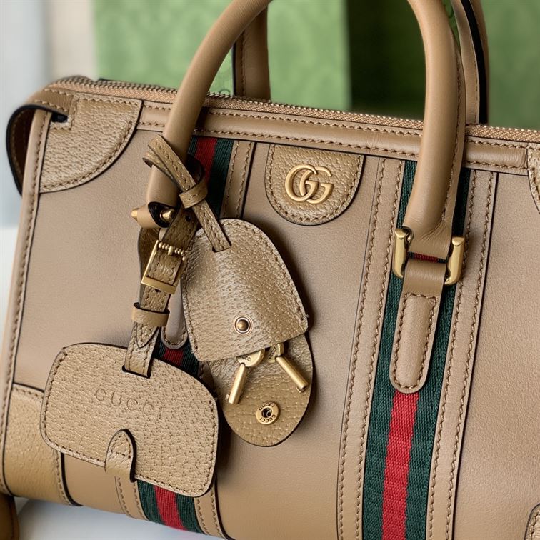 GUCCI DOUBLE G TOP HANDLE SMALL NOTE BAG