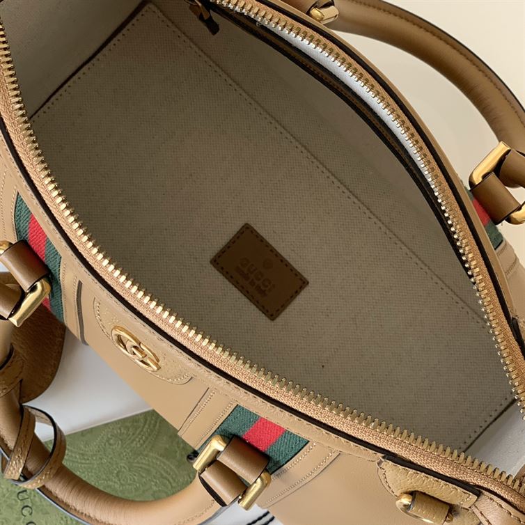 GUCCI DOUBLE G TOP HANDLE SMALL NOTE BAG