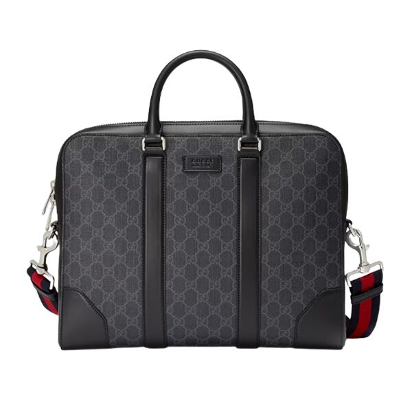 GUCCI GG BLACK BRIEFCASE - BG033