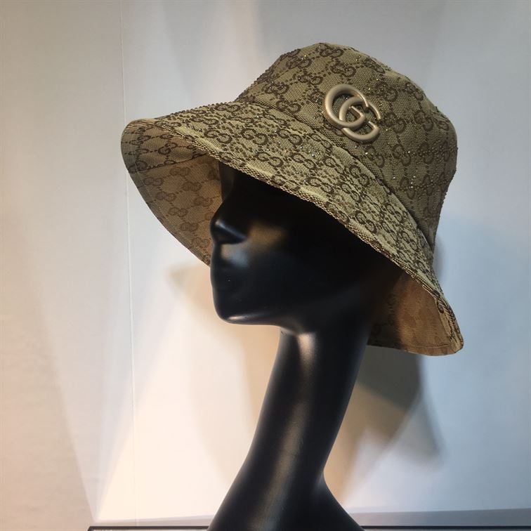 GUCCI GG CANVAS BUCKET HAT