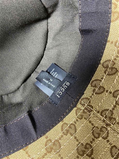 GUCCI GG CANVAS BUCKET HAT