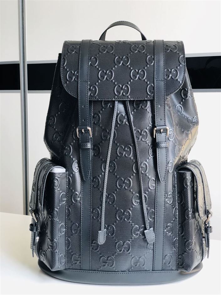 GUCCI GG EMBOSSED BACKPACK - BG011