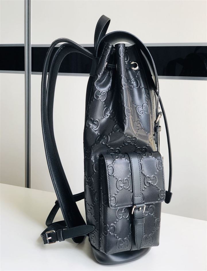 GUCCI GG EMBOSSED BACKPACK - BG011