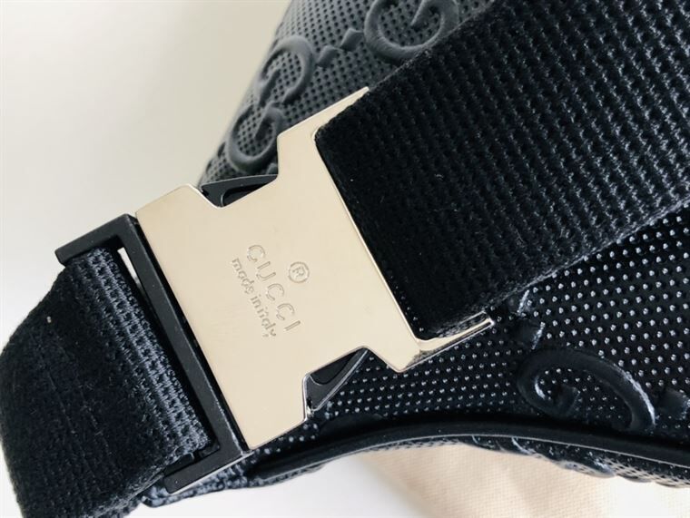 GUCCI GG EMBOSSED BELT BAG - BG004