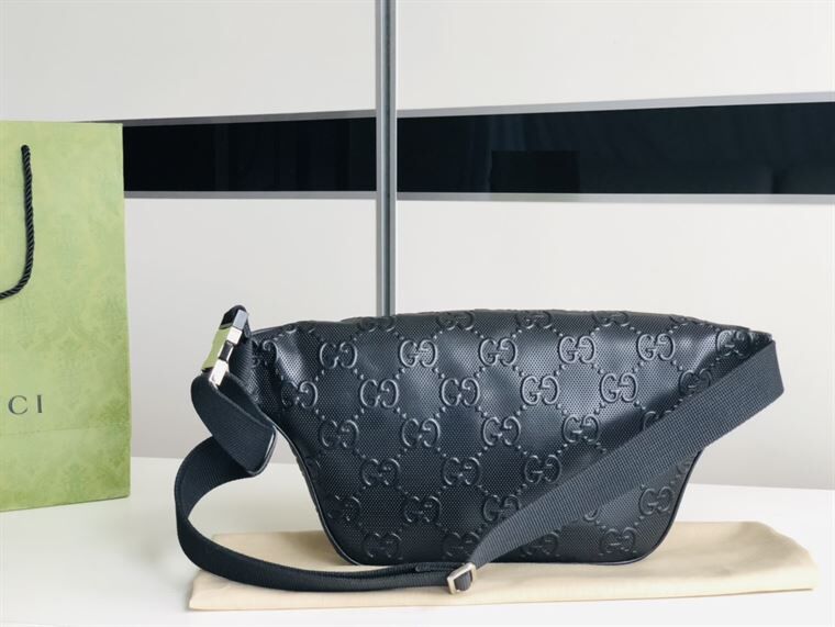 GUCCI GG EMBOSSED BELT BAG - BG004