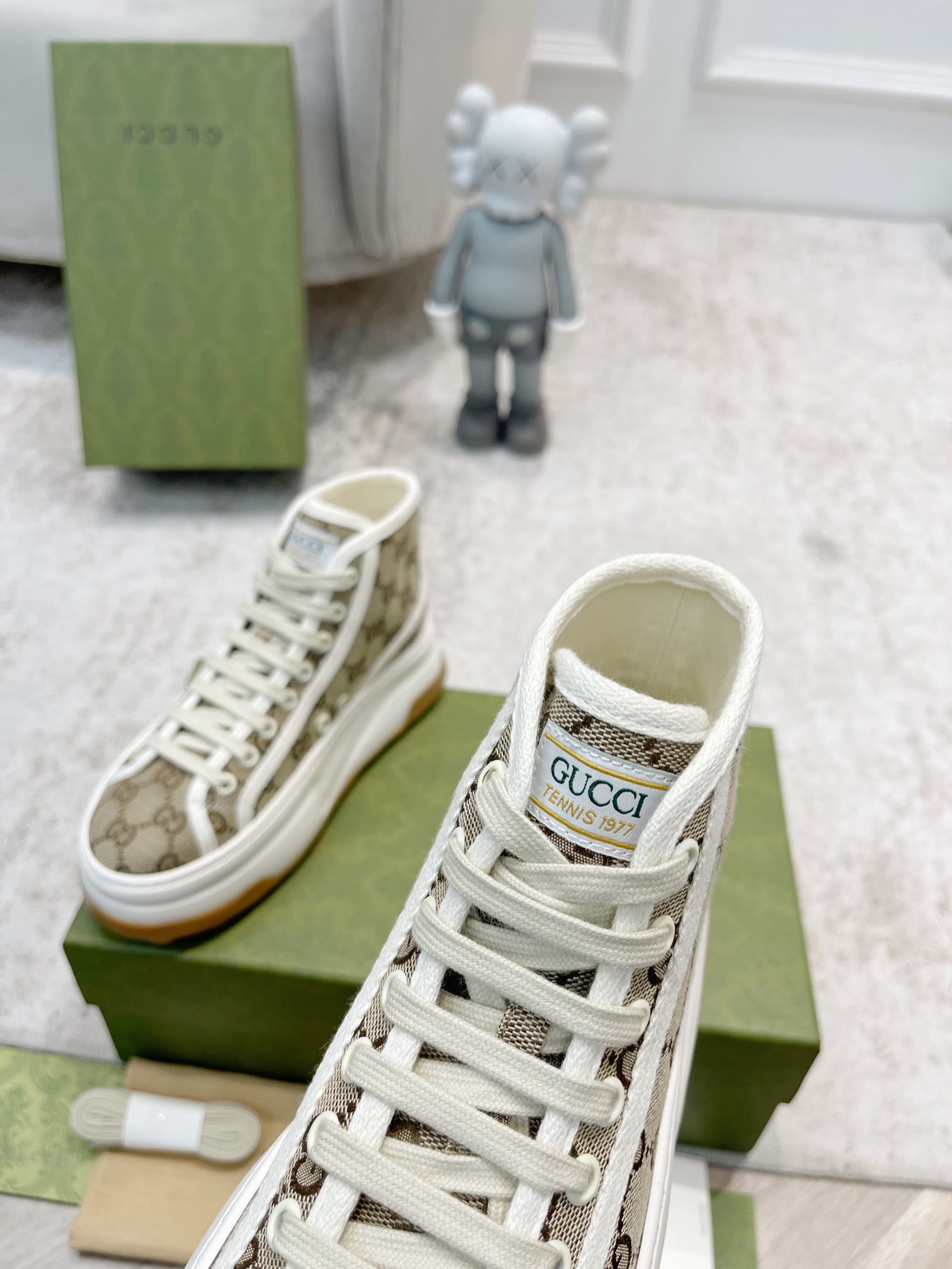 GUCCI GG HIGH TOP TRAINER - GCC151
