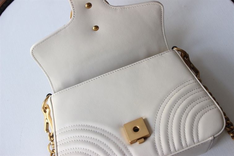 GUCCI GG MARMONT MINI TOP HANDLE BAG