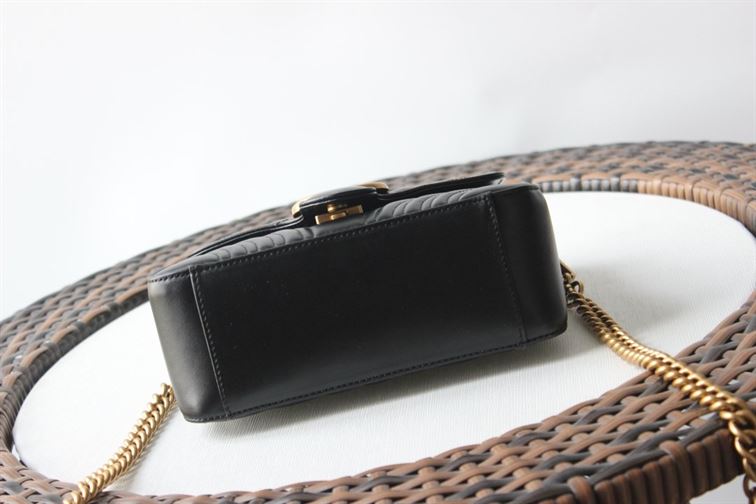 GUCCI GG MARMONT MINI TOP HANDLE BAG