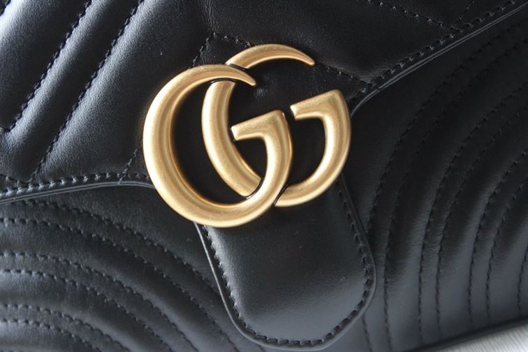 GUCCI GG MARMONT MINI TOP HANDLE BAG