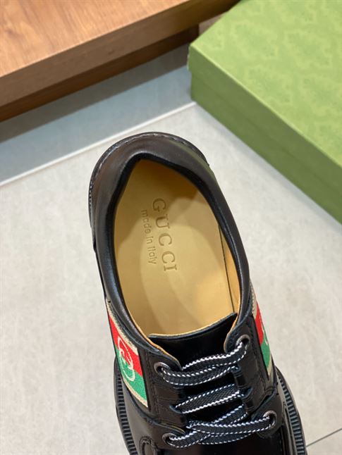 GUCCI GG PLATFORM LACE-UP SHOES - GL028