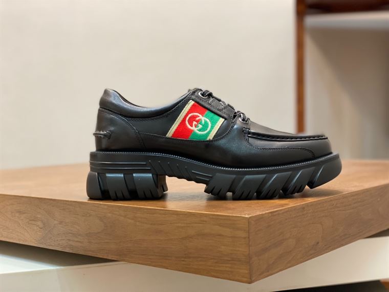 GUCCI GG PLATFORM LACE-UP SHOES - GL028