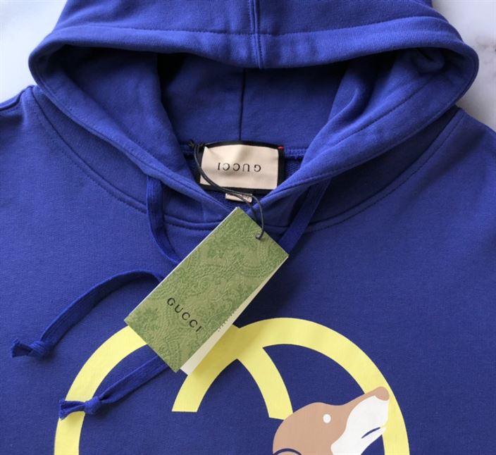 GUCCI 'GUCCI WOOF WOOF' PRINT SWEATSHIRT - GCK049