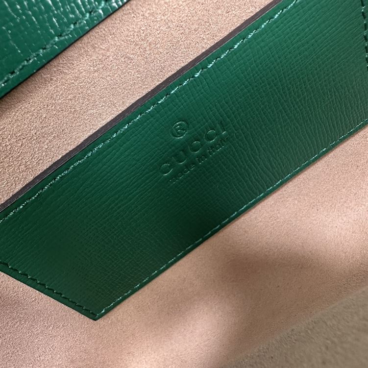GUCCI HORSEBIT 1955 MINI BAG IN GREEN LEATHER