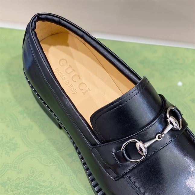 GUCCI HORSEBIT LEATHER LOAFER - GL045