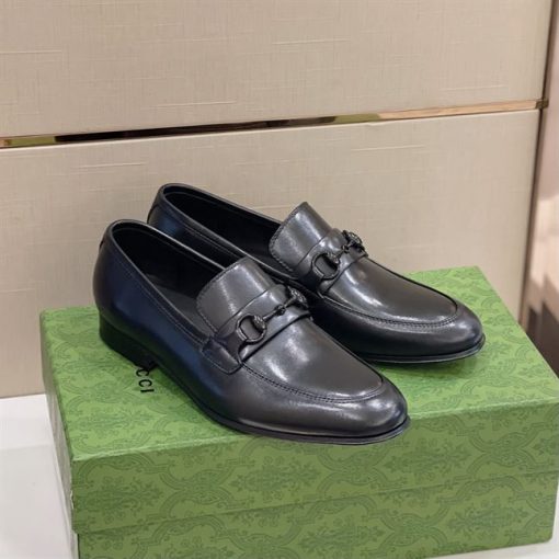 GUCCI HORSEBIT LEATHER LOAFER - GL050