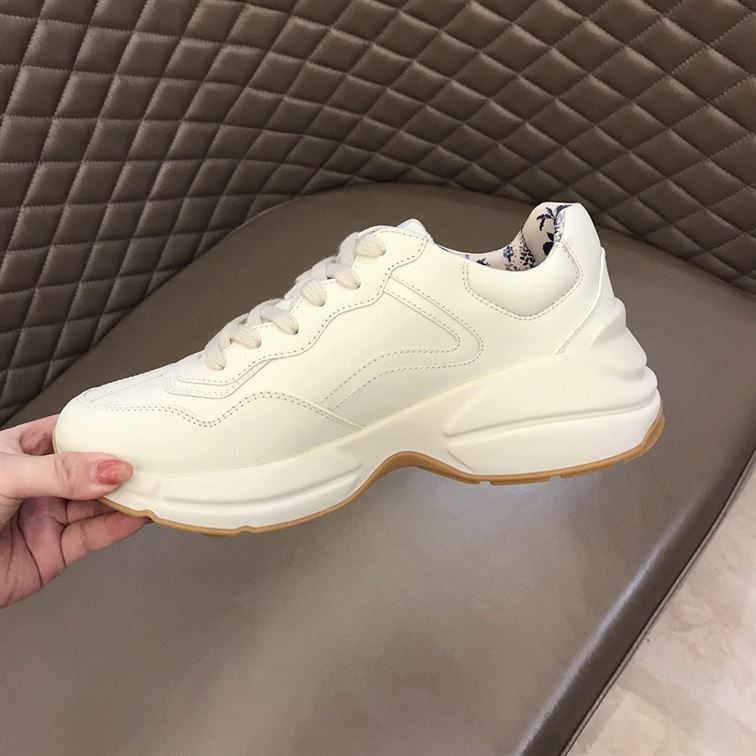 GUCCI IVORY RHYTON RAINBOW GLITTER SNEAKERS - GCC013